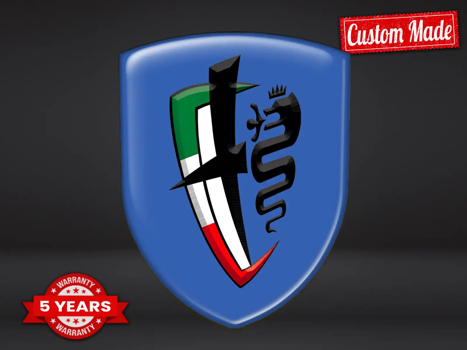 Alfa Romeo Logosticker Universal Anpassbar Pro Personalisierbar